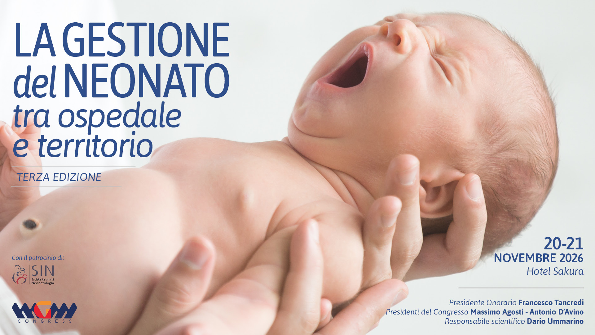 La gestione del Neonato tra ospedale e territorio 2026
